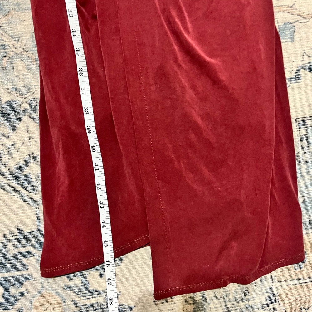 Anthropologie Moulinette Soeurs Asymmetrical Wine Dress - Picture 9 of 9